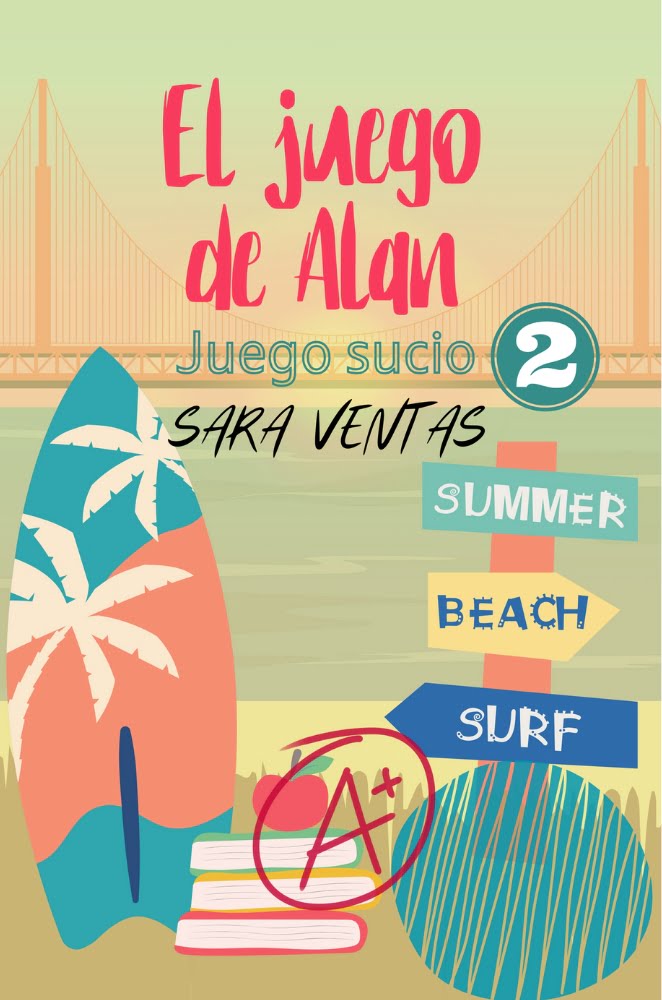 Imagen de portada de libro juvenil surfera